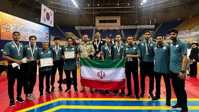 تیم تکواندوی ایران نایب قهرمان ارتش‌های جهان شد