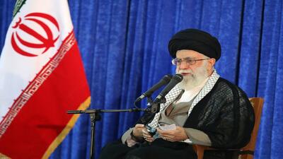سخنرانی رهبر انقلاب در حرم مطهر امام خمینی