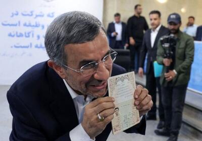 احمدی نژاد در انتخابات رکورد ثبت کرد!