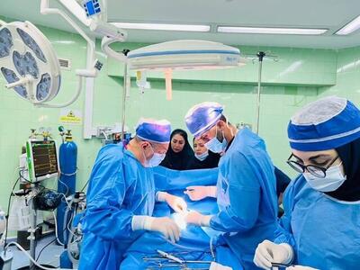 اولین جراحی موفقیت آمیز نوزاد در استان ایلام