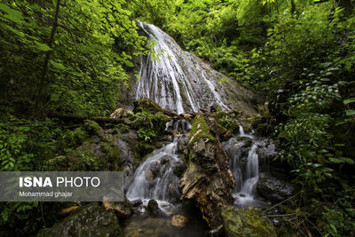 آبشارهای شفیع آباد فندرسک، شهر خان ببین – استان گلستان