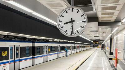 ساعت کاری مترو تهران تغییر می کند