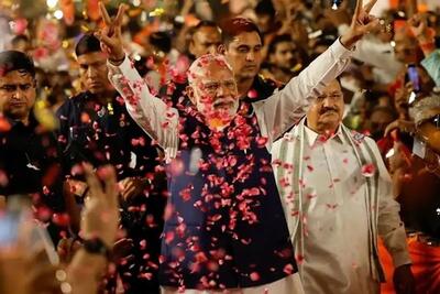 مودی خود را پیروز انتخابات هند اعلام کرد