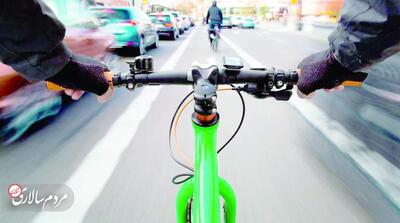 دردسرهای دوچرخه سواری در رکاب شهر - مردم سالاری آنلاین