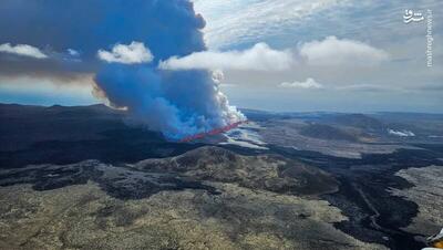 فیلم/ فوران مجدد کوه آتشفشان ایبو در اندونزی