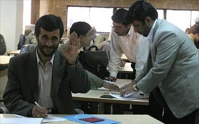 عکس/ تغییر چهره احمدی نژاد در این عکس حسابی لو رفت!