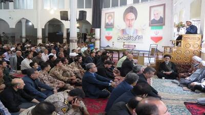 مراسم بزرگداشت سالگرد رحلت امام خمینی (ره) و قیام ۱۵ خرداد در بقعه متبرکه شیخ نوایی + تصاویر