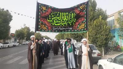 برگزاری مراسم بزرگداشت شهدای قیام ۱۵ خرداد در یزد +عکس
