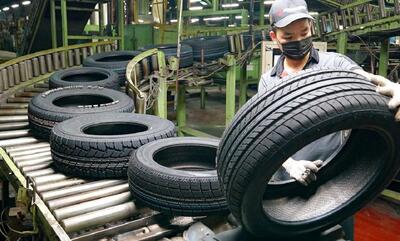 فرآیند تولید انبوه لاستیک های خودرو در یک کارخانه بزرگ تایوانی (فیلم)