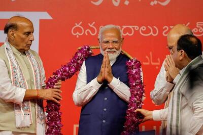 نارندرا مودی نخست وزیر هند باقی ماند