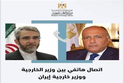 گفتگو و رایزنی باقری با وزیر خارجه مصر