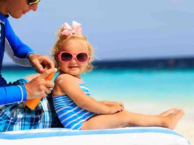 مزایای استفاده از کرم ضد آفتاب برای کودکان