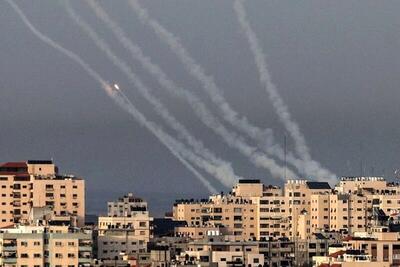 حمله موشکی مقاومت فلسطین علیه نظامیان صهیونیست
