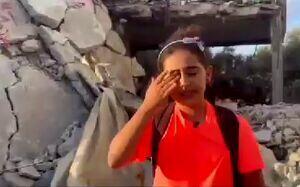 ببینید/ دختر فلسطینی: مگر ما چه گناهی کرده‌ایم؟