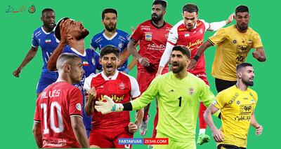 10 بازیکن ارزشمند لیگ بیست و سوم؛ دو ستاره پرسپولیس، ارزشمندترین بازیکنان لیگ ایران+ پوستر
