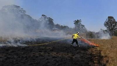 آتش‌سوزی در جنگل‌های کبیرکوه ادامه دارد