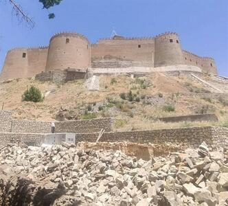 احیای دیوار ۱۰۰۰ ساله دوازده برجی خرم آباد