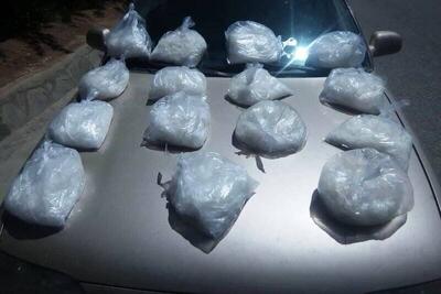 انهدام باند قاچاق مواد مخدر با کشف ۲۸۰ کیلو شیشه