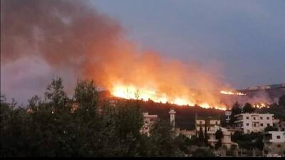 حزب الله کدام مناطق از شمال اسرائیل را به آتش کشیده است؟+فیلم