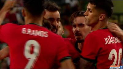 گل سوم پرتغال به فنلاند روی ضربه تماشایی برونو فرناندز - پارس فوتبال | خبرگزاری فوتبال ایران | ParsFootball