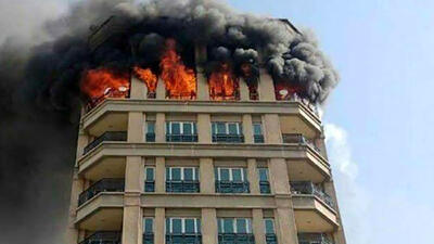 آتش سوزی هولناک 2 خانه در همدان
