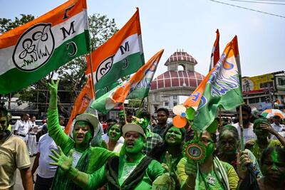 تصاویر: جشن همزمان حامیان و مخالفان مودی در انتخابات هند | خبرگزاری بین المللی شفقنا