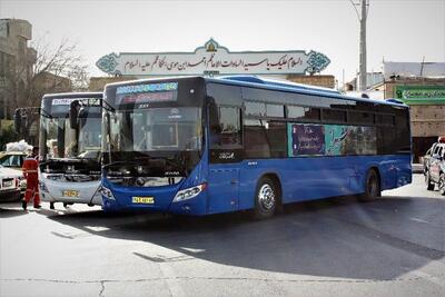 تغییر ساعت فعالیت ناوگان اتوبوسرانی شیراز
