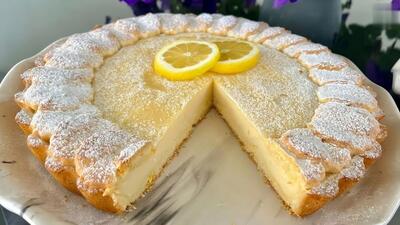 نحوه درست کردن کیک لیمویی محبوب ایتالیایی‌ها در خانه (فیلم)