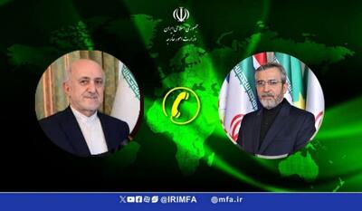 گفتگوی تلفنی سرپرست وزارت امور خارجه با سفیر ایران در پاریس