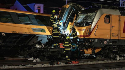27 کشته و زخمی در تصادف قطار در جمهوری چک