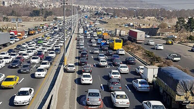 ترافیک آخر هفته در جاده‌های خراسان رضوی پرحجم است