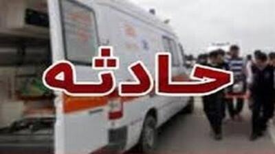 برخورد دو خودروی پژو اردی و پارس در اصفهان با ۵ مصدوم