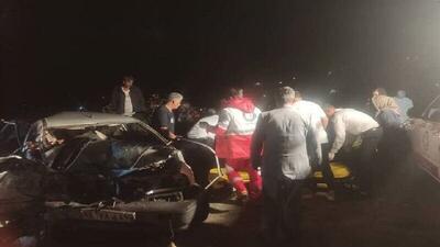 تصادف در محور تنگستان - دشتی بوشهر پنج کشته و مصدوم برجای گذاشت