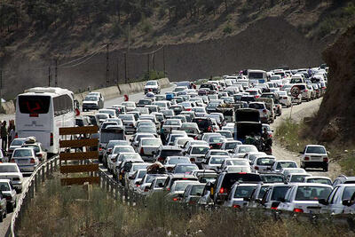 وضعیت ترافیک سنگین در هراز و چالوس