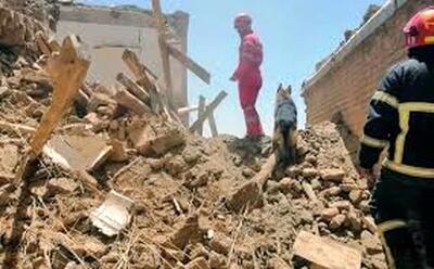 ریزش مرگبار ساختمان ۳ طبقه در پاکدشت