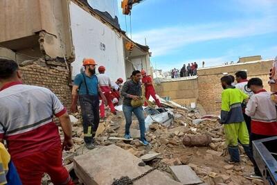 جزییات ریزش مرگبار ساختمان در پاکدشت