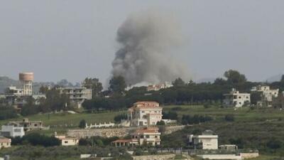 وقوع آتش‌سوزی در پی شلیک موشک به منطقه نزدیک الناصره