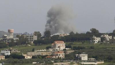 شلیک موشک به منطقه نزدیک الناصره در الجلیل و وقوع آتش‌سوزی