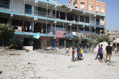 واشنگتن از تل‌آویو خواست درباره هدف قرار دادن مدرسه آنروا در غزه «شفاف» باشد
