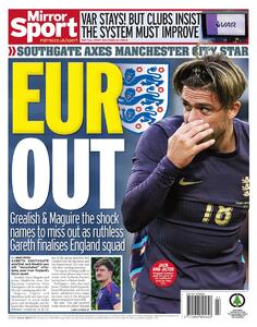 روزنامه میرر| یورو بیرون