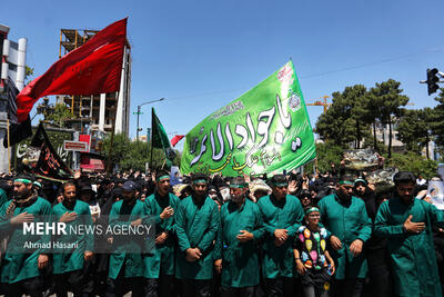 اجتماع عزاداران مشهدالرضا در روز شهادت امام جوادالائمه(ع)