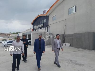 رئیس کل دادگستری استان آذربایجان غربی از دو واحد تولیدی- خدماتی در تکاب بازدید کرد