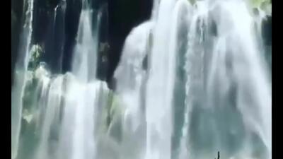 آبشار زردلیمه جاذبه اکوتوریستی شهرستان اردل