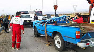 10 کشته و زخمی در تصادف 2 خودرو در جاده کرمانشاه