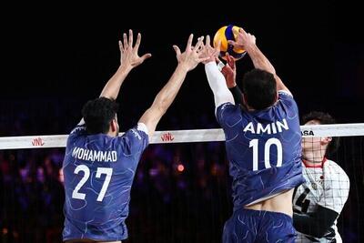 والیبال ایران به ترکیه هم باخت