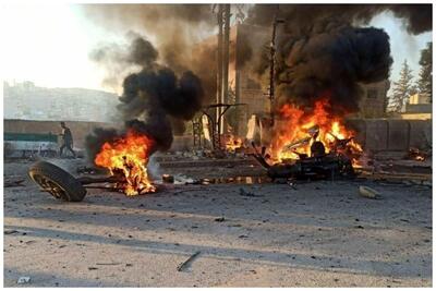 انفجار شدید یک خودرو در شرق سوریه