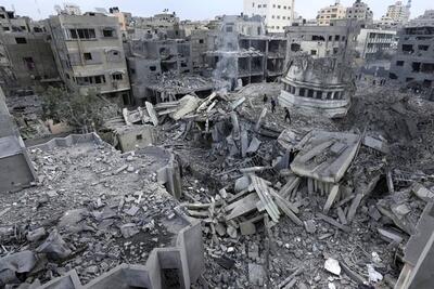 حملات هوایی، دریایی و زمینی شدید به النصیرات غزه