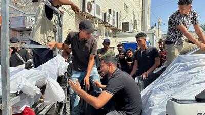 شهادت ۲۱۰ فلسطینی در بمباران اسرائیل برای آزادسازی ۴ گروگان از اردوگاه النصیرات