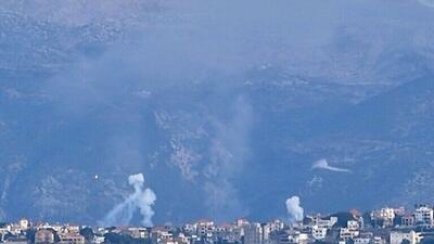وقوع آتش‌سوزی در ۲ موضع متعلق به ارتش لبنان و نیروهای یونیفل در پی حملات صهیونیست‌ها
