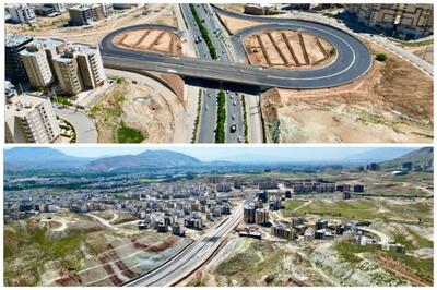 افتتاح بزرگراه شهید آیت‌الله رئیسی و کلنگ‌زنی پروژه ملی زندیه‌ی فارس